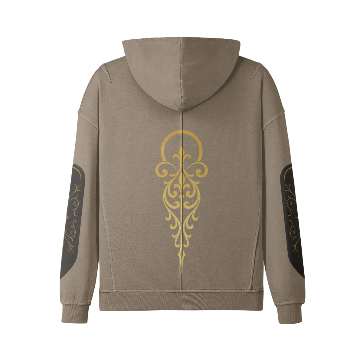 NOX - 100% cotton Khaki Hoodie