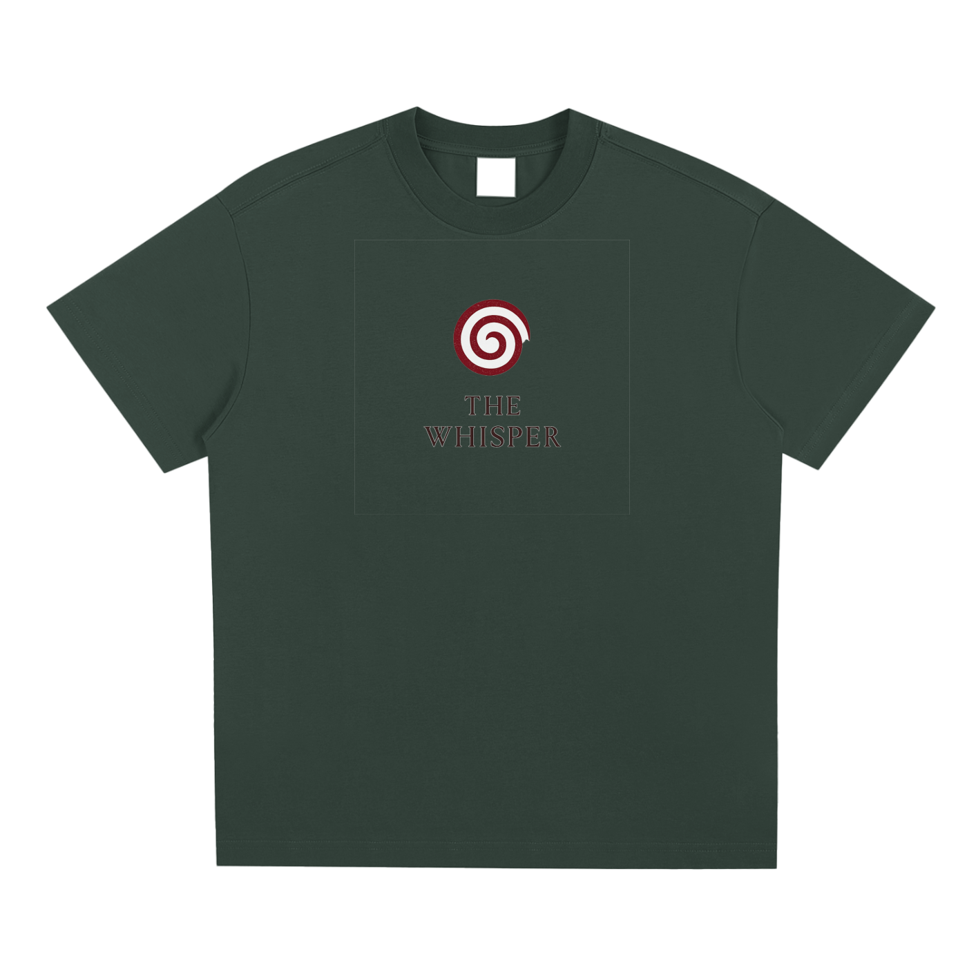 Mystic Spiral Eye unisex graphic tee with streetwear design, green