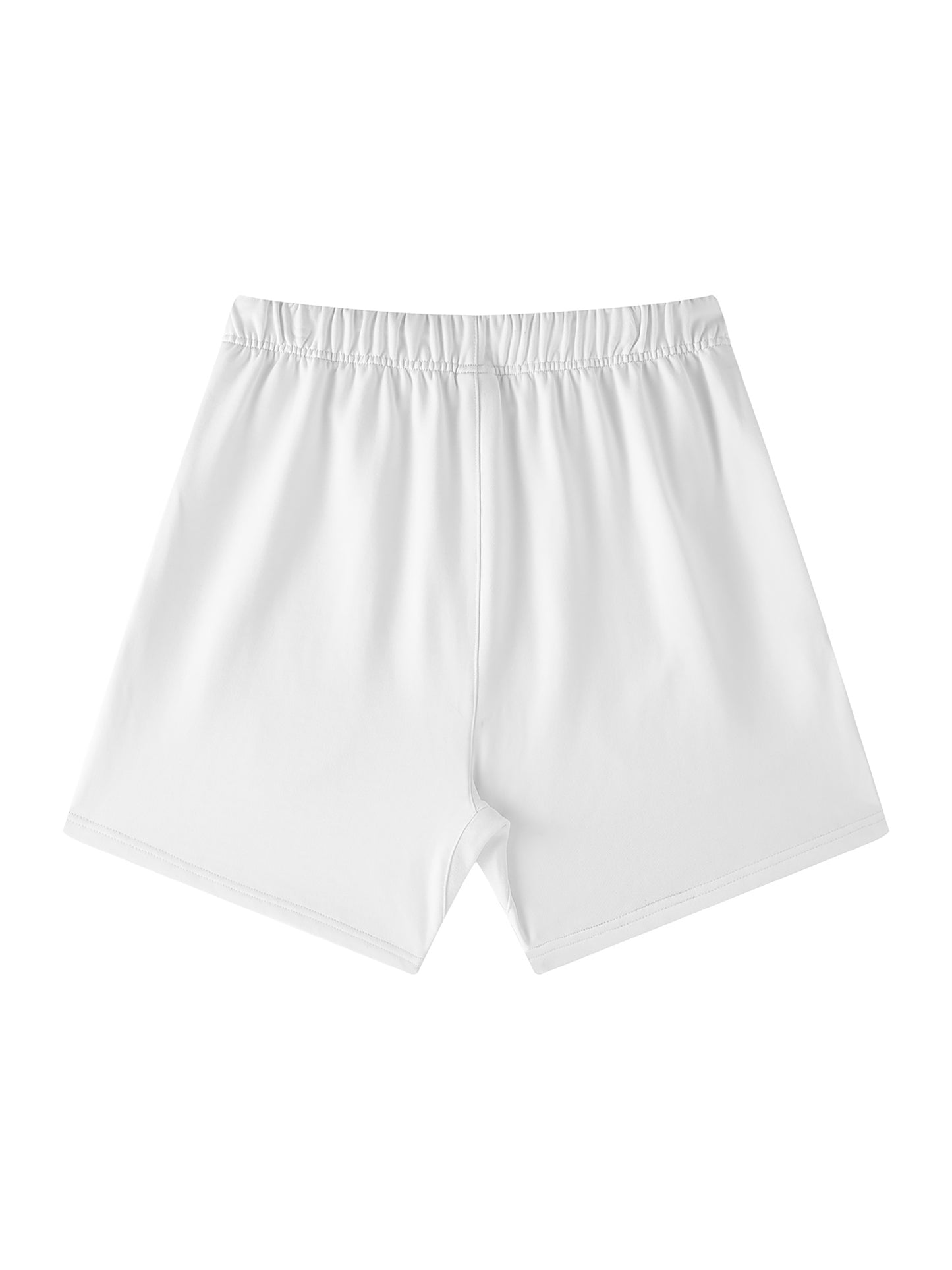 Solar Equilibrium Men's Cotton Shorts – Mid Waist, Loose Fit, Athletic Streetwear