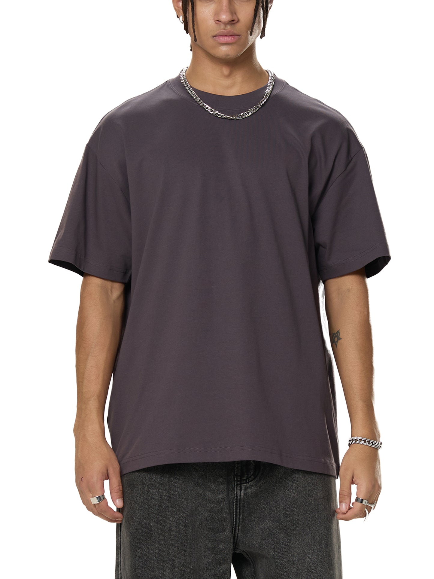 Stitro™ Mind Bloom Graphic Tee – Oversized Sorona® Cotton Blend Streetwear (Unisex)