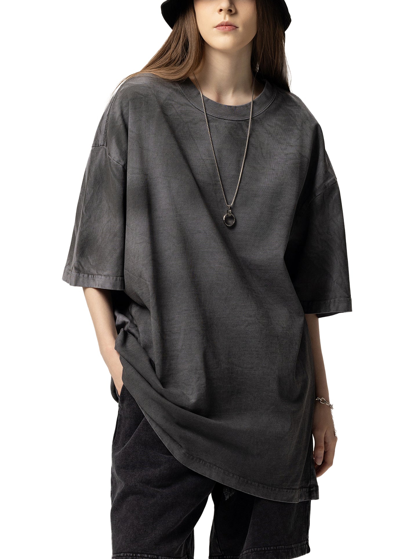 Voidcaller Graphic Tee – 270g Cotton Washed T-Shirt for Men & Women