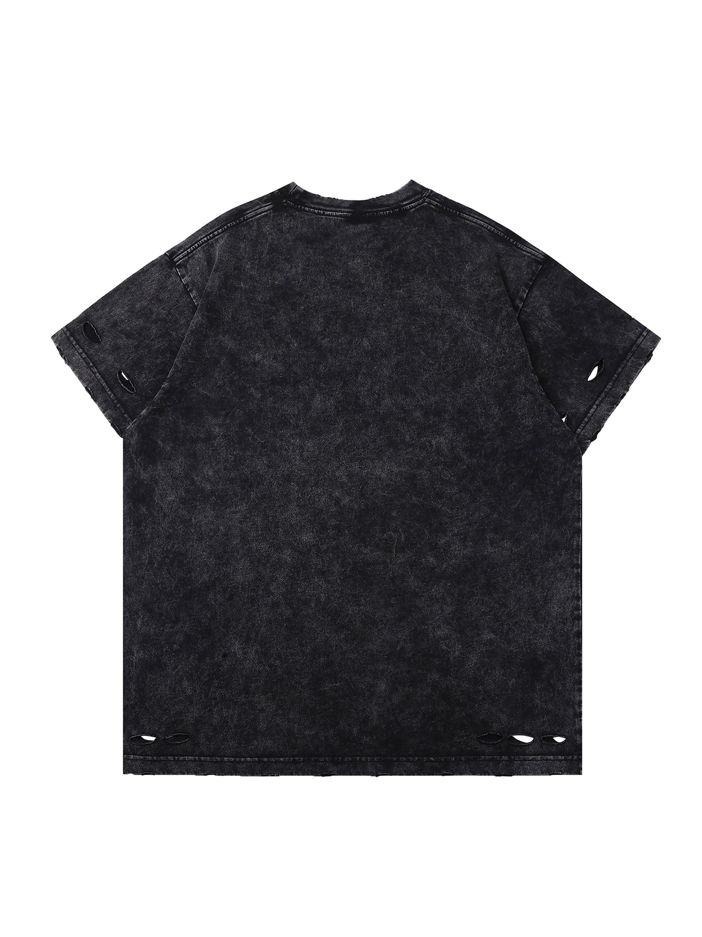 Cosmic Summoner Oversized Graphic Tee – Vintage Washed Streetwear T-shirt