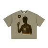Lightkeeper – Oversized Graphic T-Shirt for Men | Symbolic, Spiritual, Limited Edition Design