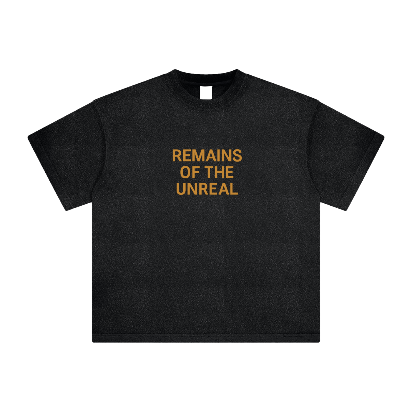 Front view of Cosmic Summoner graphic tee in Batik Black – loose fit vintage cotton t-shirt