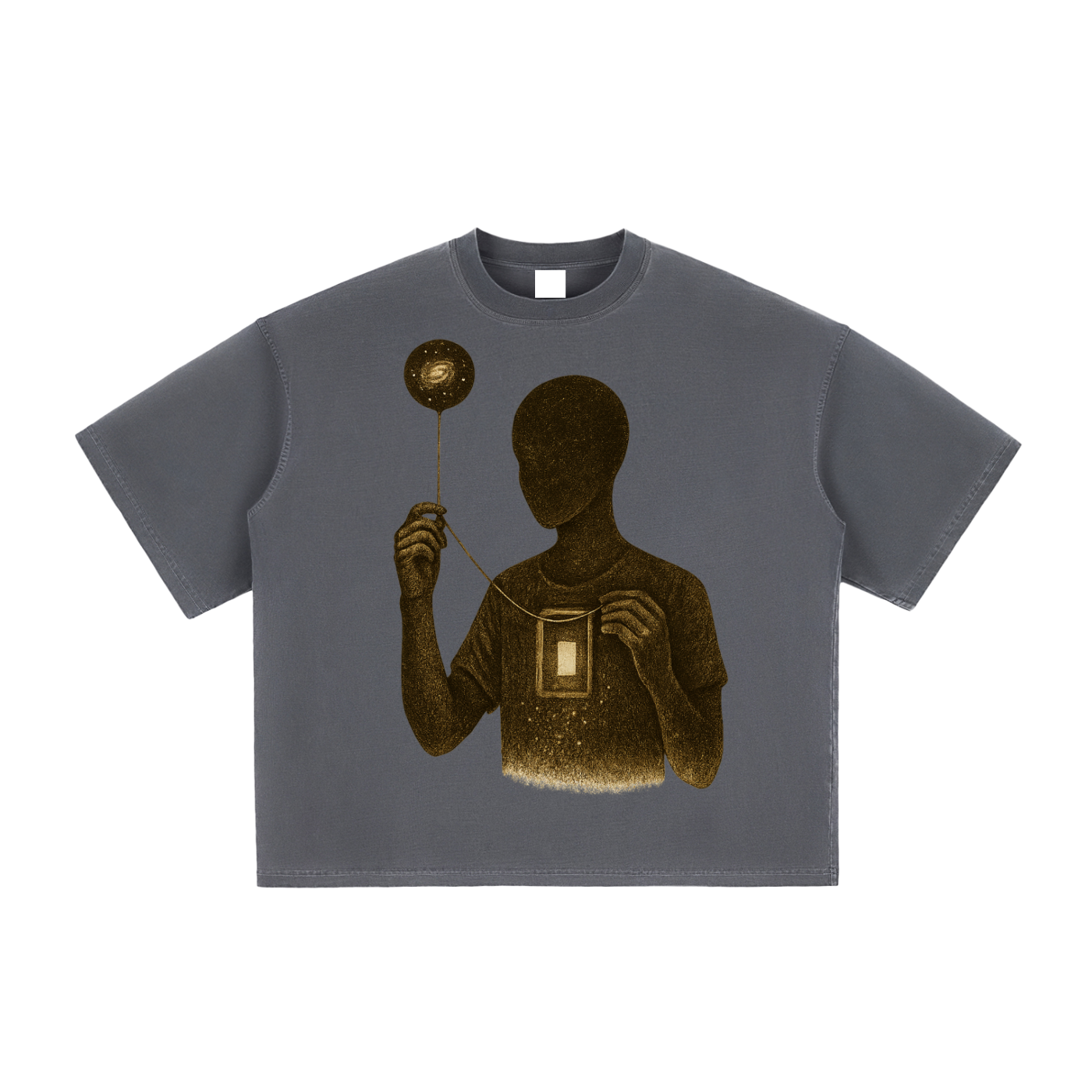 Lightkeeper – Oversized Graphic T-Shirt for Men | Symbolic, Spiritual, Limited Edition Design