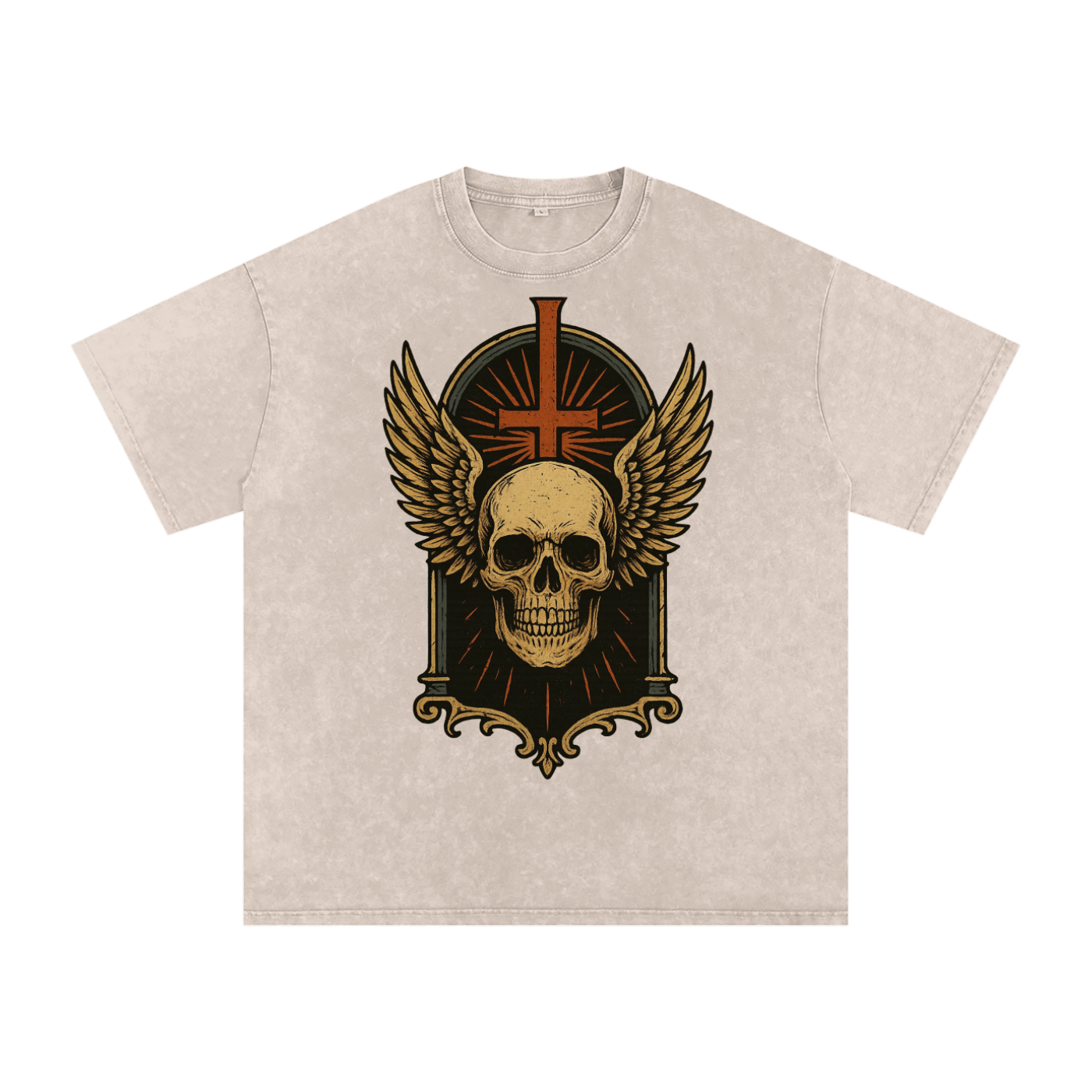 Acid Wash Oversize T-Shirt - 250 GSM