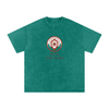 Mystic graphic t-shirt with Voidcaller symbol in urban street style, dark green