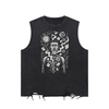 Deadline – Graphic Tank Top, Mens Oversized Sleeveless Tee