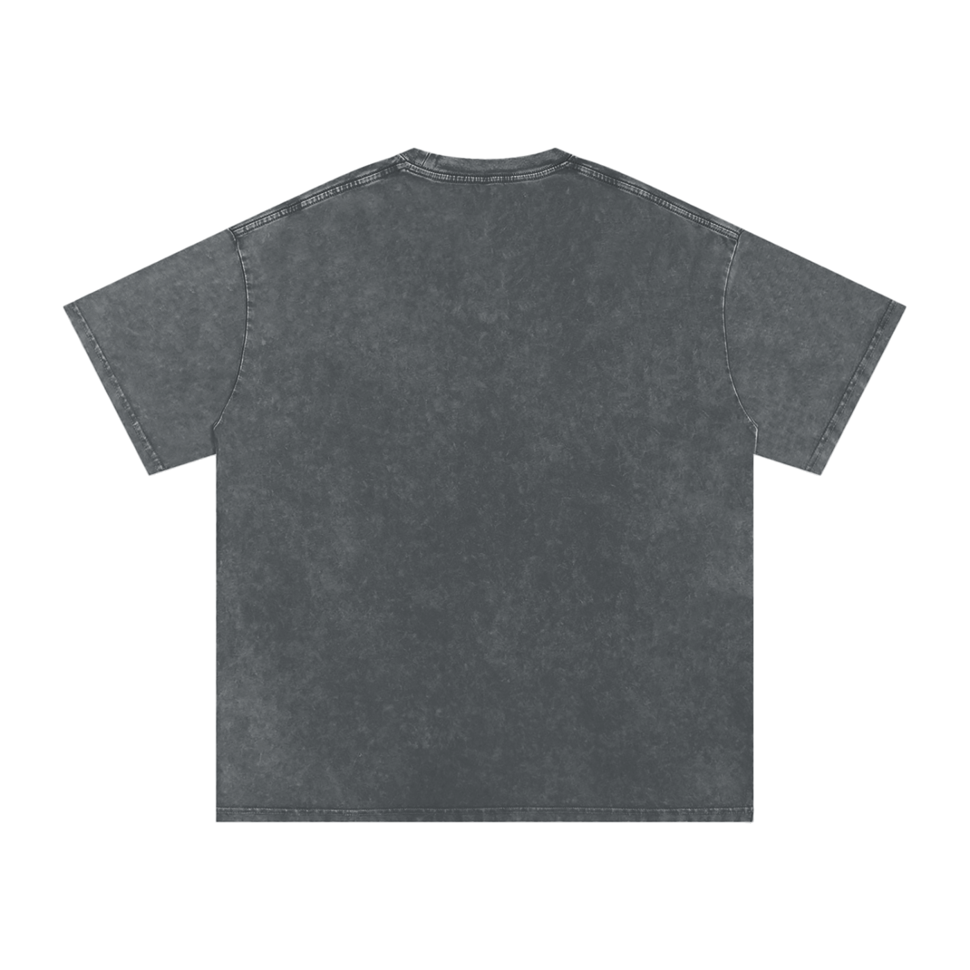 Mystic – Washed Snow Cotton Graphic T-Shirt for Men | Loose Fit Streetwear Tee