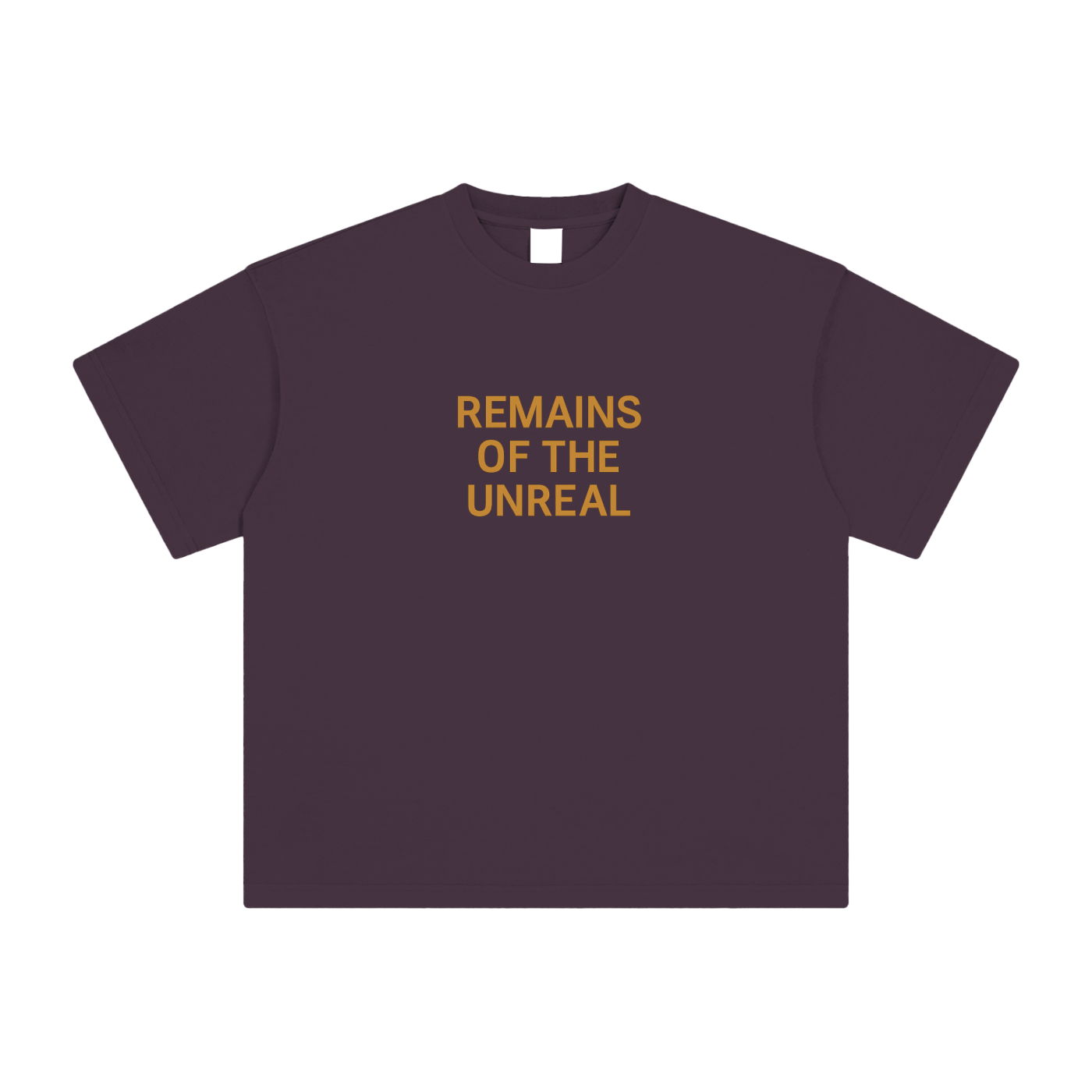 Front shot of Cosmic Summoner tee in Dark Purple – casual gothic vibe