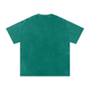 Silent Ember – Washed Black Graphic T-Shirt for Men | Loose Fit Spiritual Streetwear