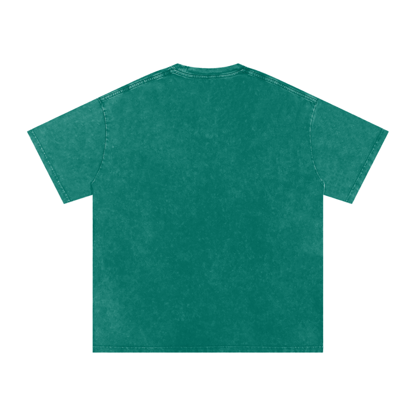 Silent Ember – Washed Black Graphic T-Shirt for Men | Loose Fit Spiritual Streetwear