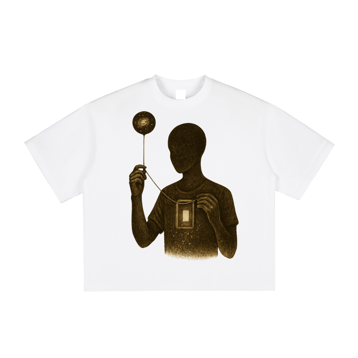 Lightkeeper – Oversized Graphic T-Shirt for Men | Symbolic, Spiritual, Limited Edition Design