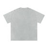 Silent Ember – Washed Black Graphic T-Shirt for Men | Loose Fit Spiritual Streetwear