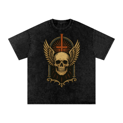 Acid Wash Oversize T-Shirt - 250 GSM