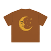  Illustrated wizard and serpent design printed on Mocha shirt