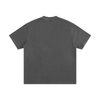 Silent Bloom – Washed Thick Cotton Graphic T-Shirt for Men | Oversized Vintage Streetwear
