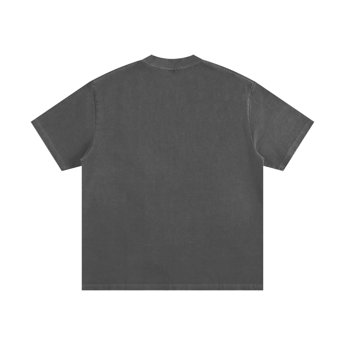 Silent Bloom – Washed Thick Cotton Graphic T-Shirt for Men | Oversized Vintage Streetwear