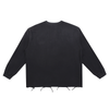 Snow Wash Raw Edge Cotton T-Shirt