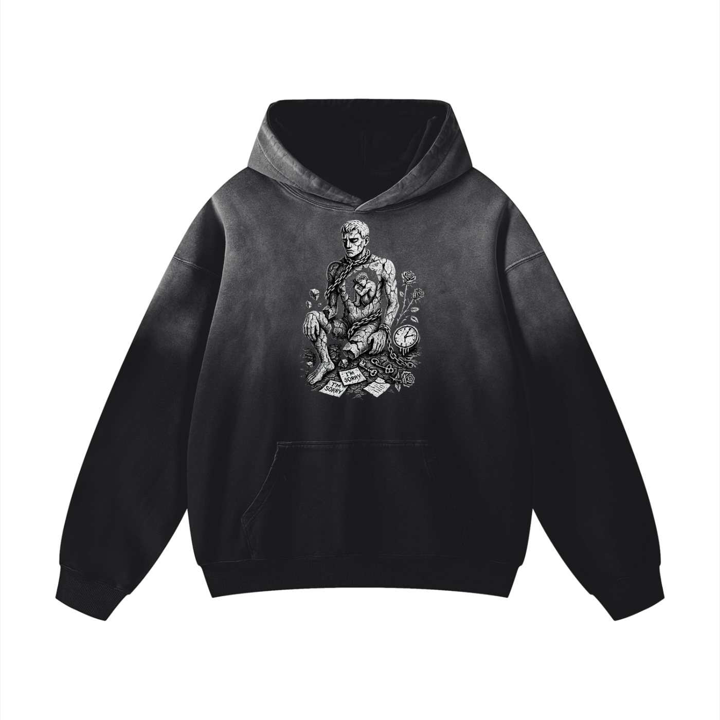 ★送料・関税込★SATUR★Cafri Citron Drawing Graphic Hoodie★ JUXTAPOSED LEMON HOODIE– Phrine