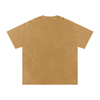 Mystic – Washed Snow Cotton Graphic T-Shirt for Men | Loose Fit Streetwear Tee