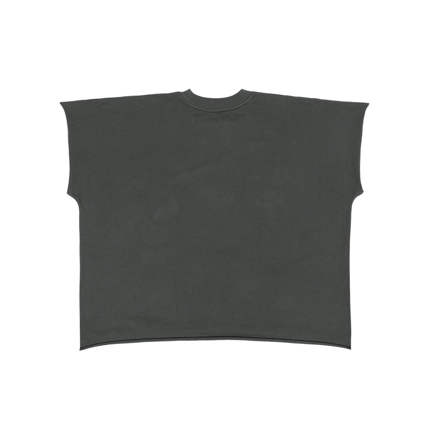 Feral Twin – Sleeveless Cropped Graphic T-Shirt for Men | Loose Fit Cotton Streetwear
