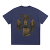 Back of limited edition Sorona® streetwear t-shirt design, blue