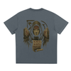 Back of limited edition Sorona® streetwear t-shirt design, dark gray