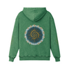 Rooted Spiral 100% combed cotton Green Hoodie