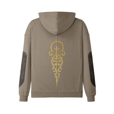 NOX - 100% cotton Khaki Hoodie