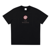 Mystic Spiral Eye unisex graphic tee with streetwear design, black