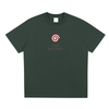 Mystic Spiral Eye unisex graphic tee with streetwear design, green