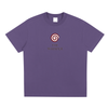 Mystic Spiral Eye unisex graphic tee with streetwear design, misty purple