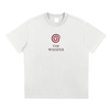 Mystic Spiral Eye unisex graphic tee with streetwear design, white