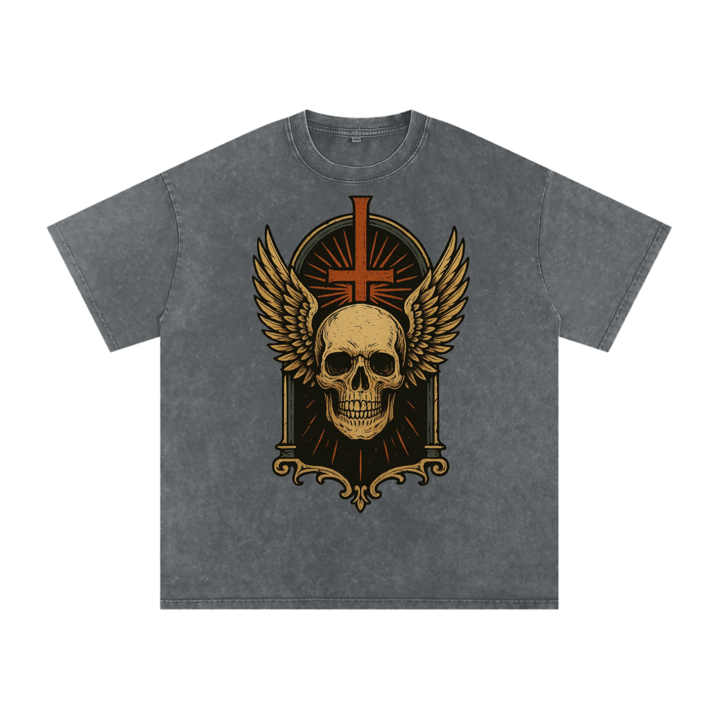 Acid Wash Oversize T-Shirt - 250 GSM