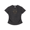 Seraphine – Angelic Bodycon Graphic T-Shirt for Women | White Cotton Summer Streetwear
