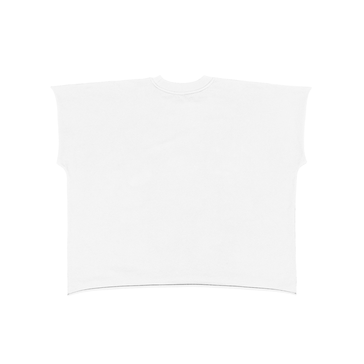 Feral Twin – Sleeveless Cropped Graphic T-Shirt for Men | Loose Fit Cotton Streetwear