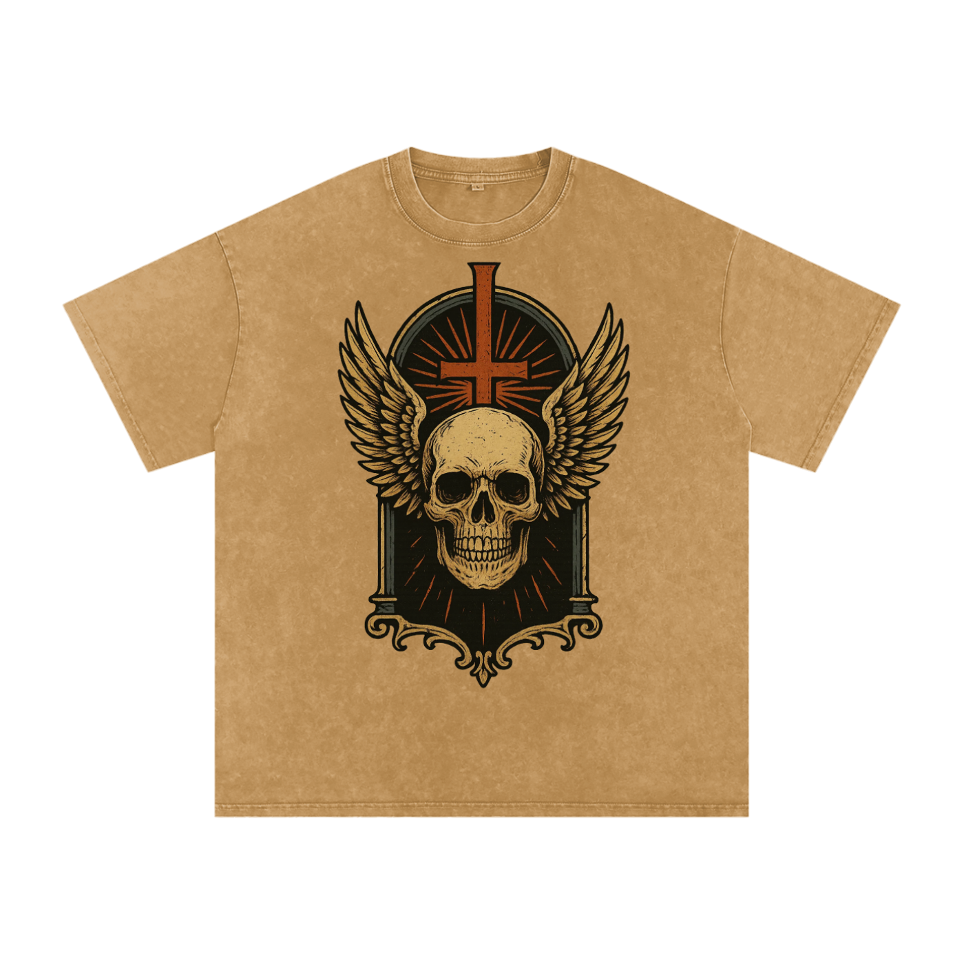 Acid Wash Oversize T-Shirt - 250 GSM
