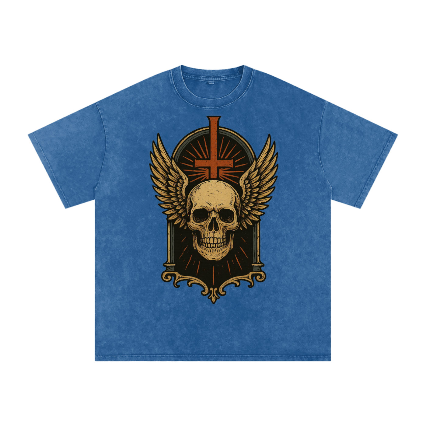 Acid Wash Oversize T-Shirt - 250 GSM