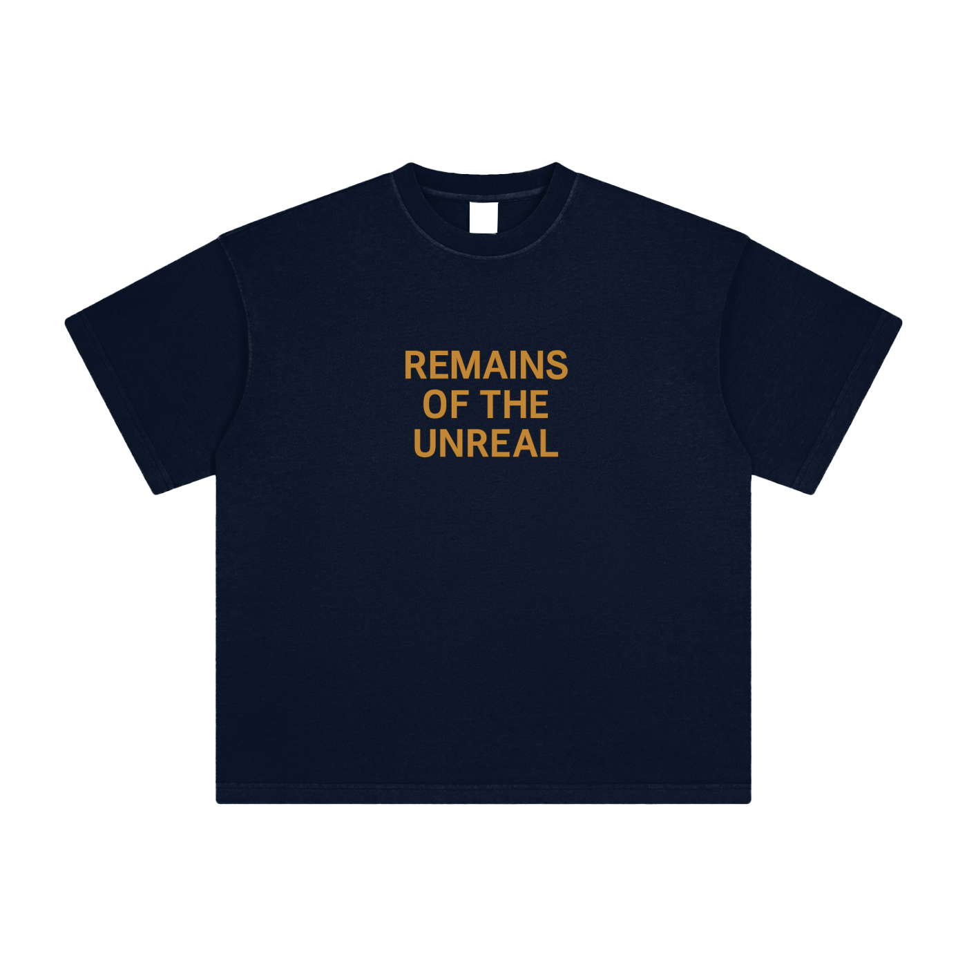 Vibrant Royal Blue front of graphic tee – oversized cosmic theme