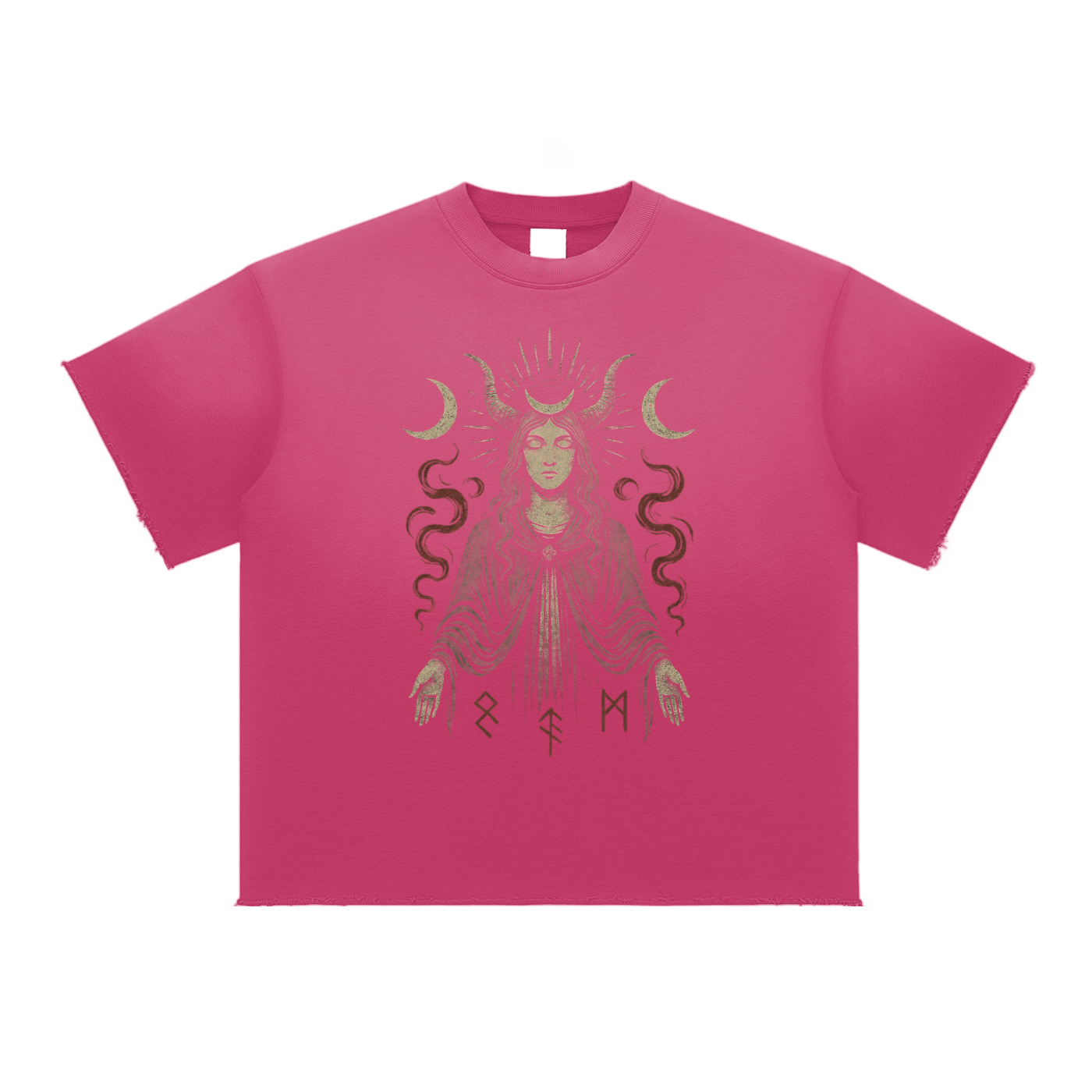 Veil – Thick Cotton Blend Graphic T-Shirt for Men | Handcrafted Oversized Streetwear