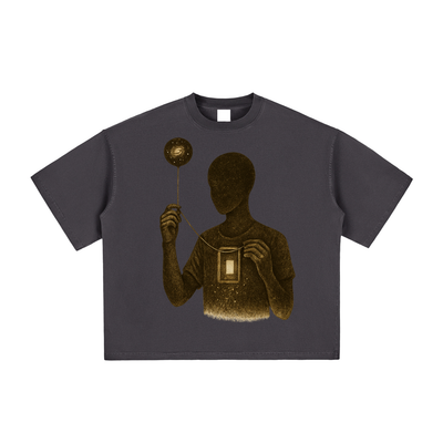 Lightkeeper – Oversized Graphic T-Shirt for Men | Symbolic, Spiritual, Limited Edition Design