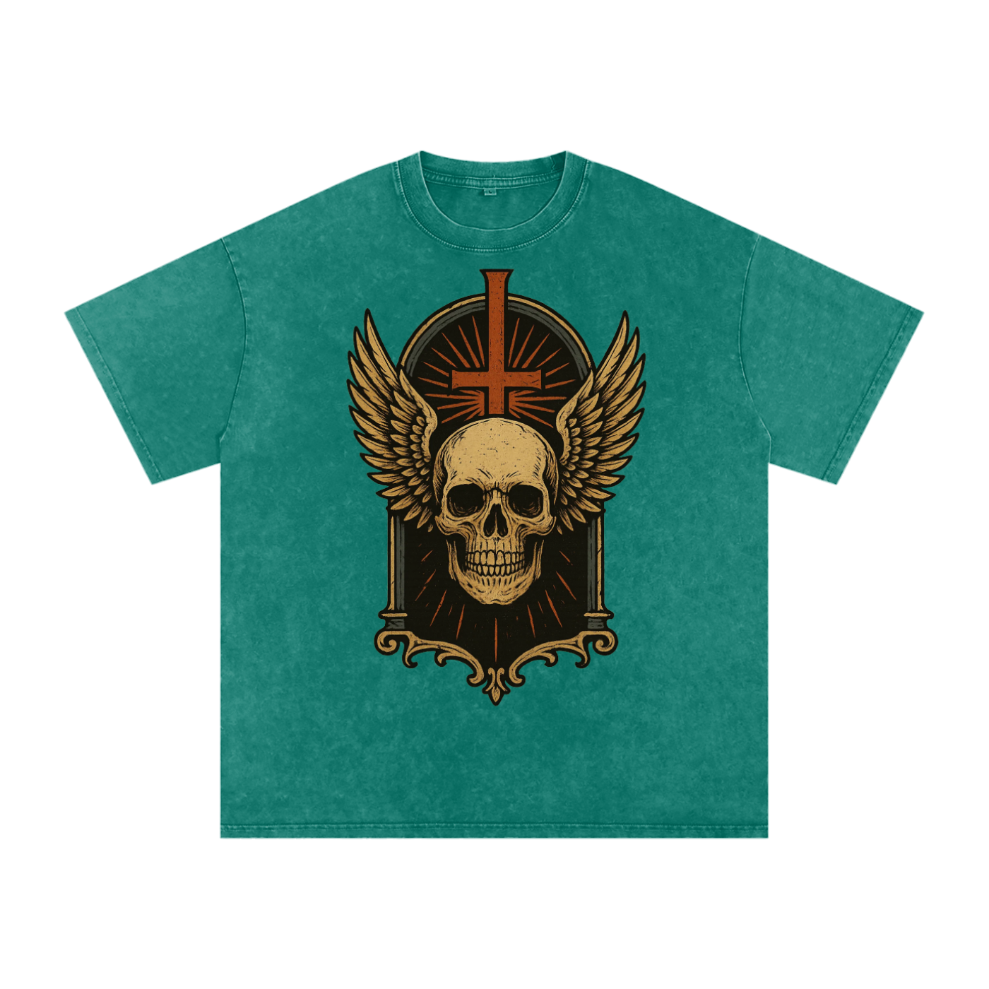 Acid Wash Oversize T-Shirt - 250 GSM
