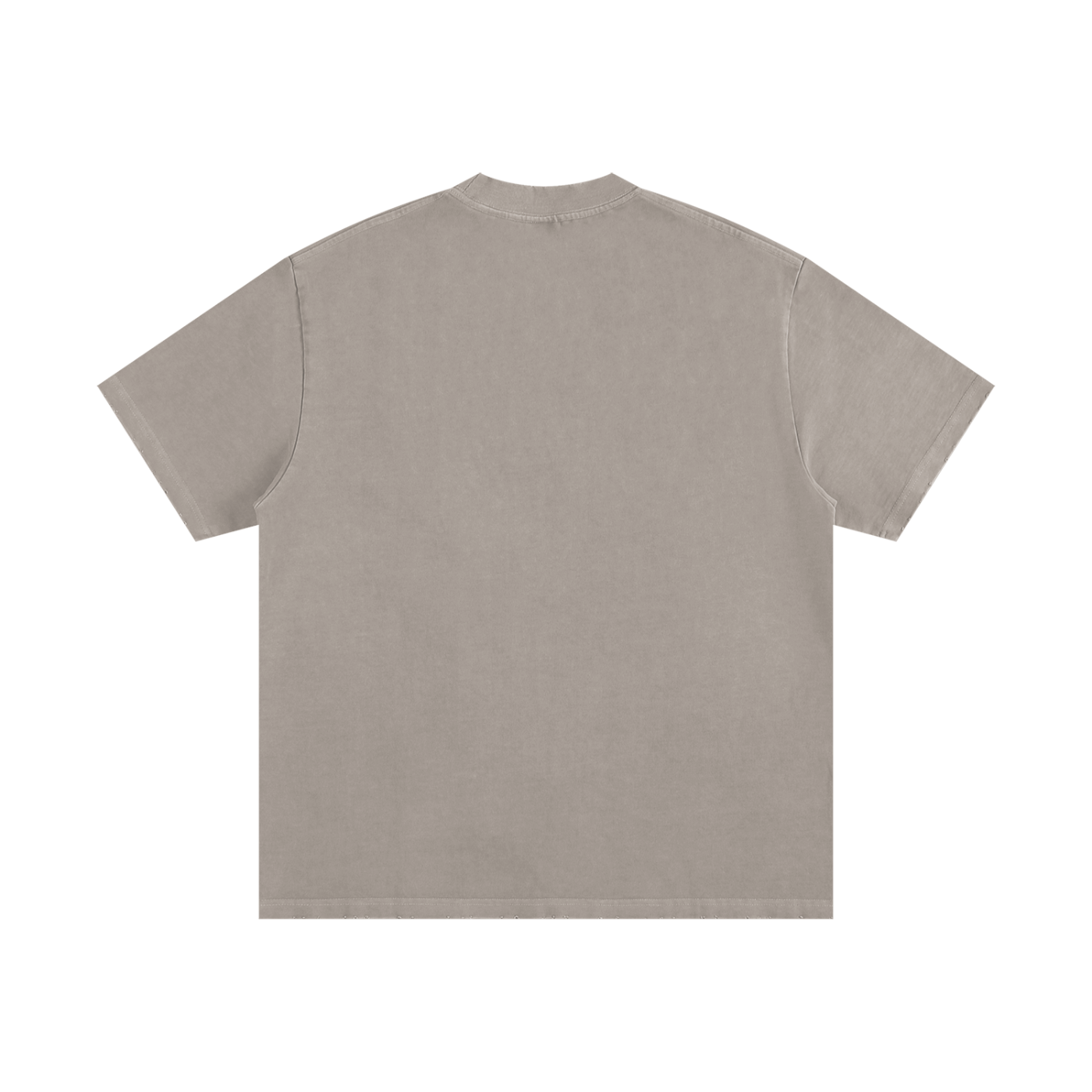 Silent Bloom – Washed Thick Cotton Graphic T-Shirt for Men | Oversized Vintage Streetwear