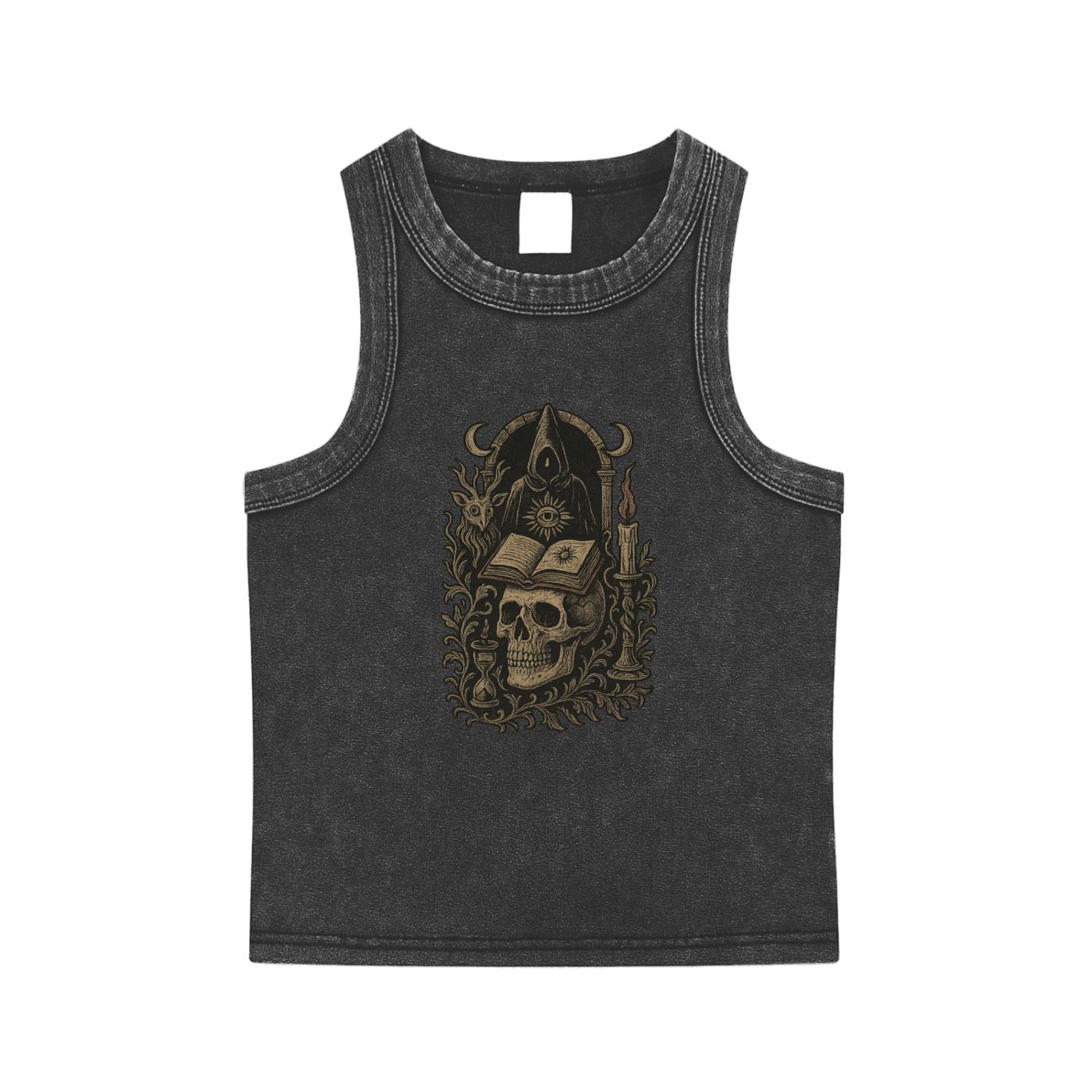 Occult Script | Women’s Sleeveless Graphic Tank