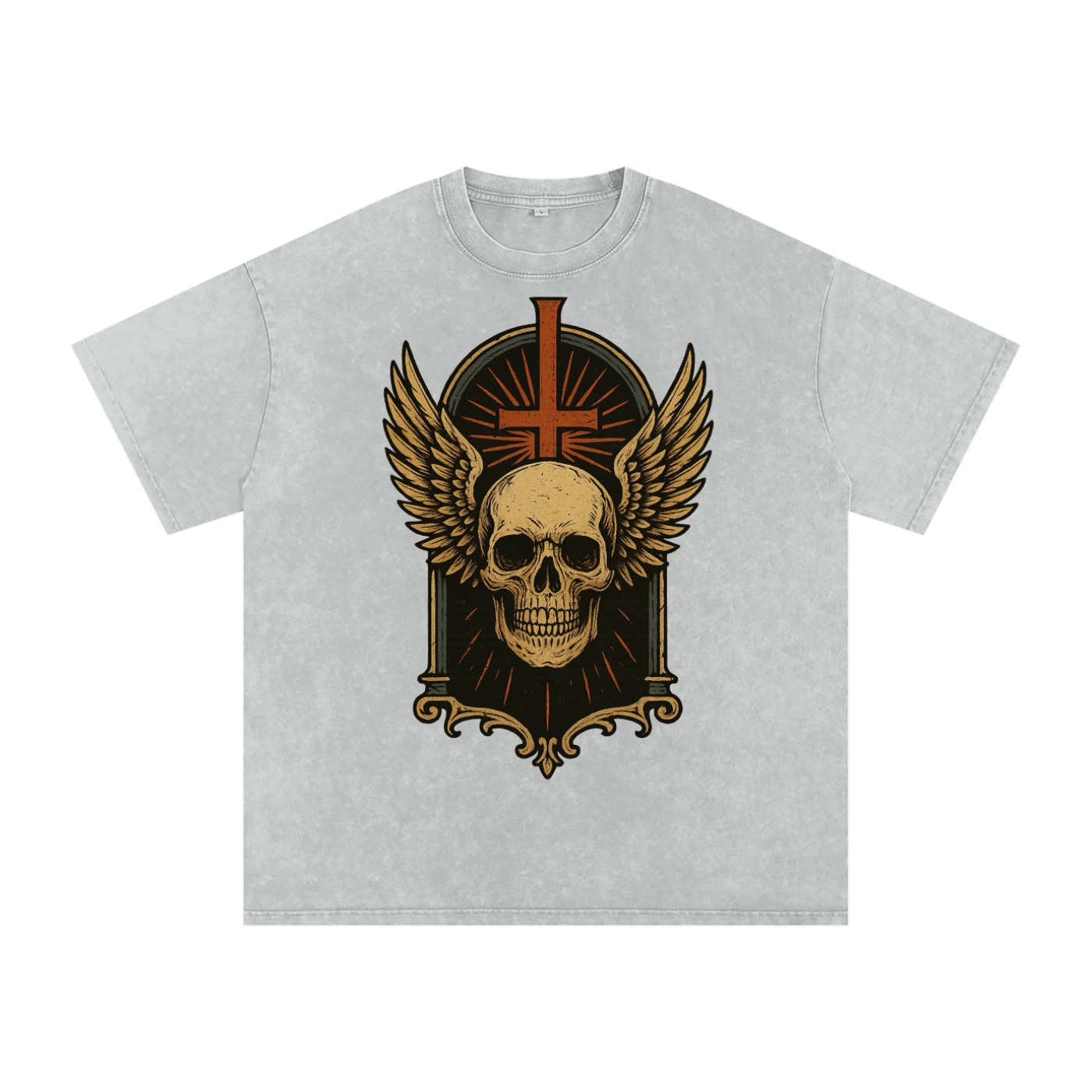 Acid Wash Oversize T-Shirt - 250 GSM