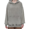 Snow Washed Loose Cotton Hoodie