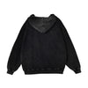 Snow Washed Loose Cotton Hoodie