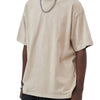 Mystic – Washed Snow Cotton Graphic T-Shirt for Men | Loose Fit Streetwear Tee