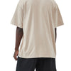 Mystic – Washed Snow Cotton Graphic T-Shirt for Men | Loose Fit Streetwear Tee